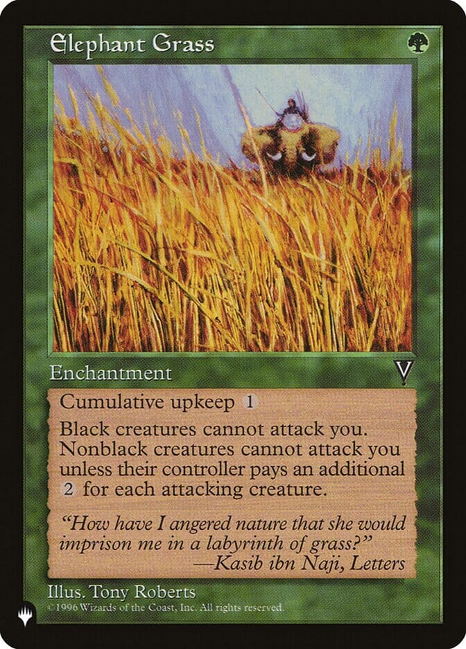 Elephant Grass [The List] MTG Single Magic: The Gathering  | Multizone: Comics And Games