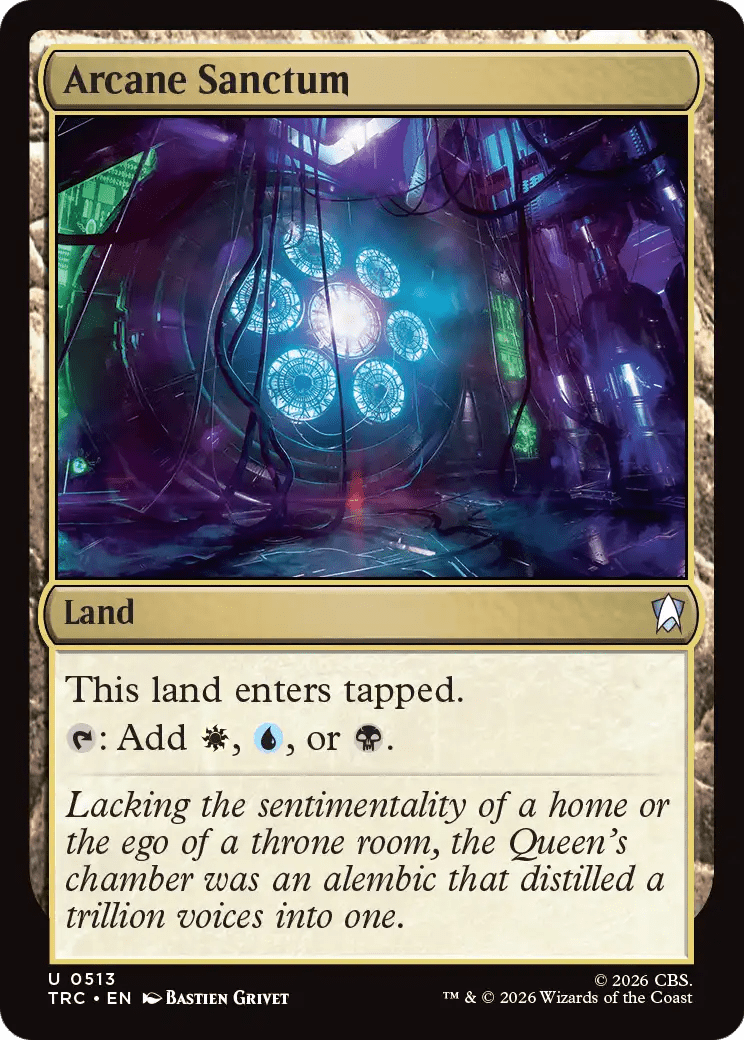 Arcane Sanctum [Star Trek Commander] MTG Single Magic: The Gathering  | Multizone: Comics And Games