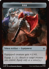 Bird Soldier // Axe Double-Sided Token [The Hobbit Tokens] MTG Single Magic: The Gathering  | Multizone: Comics And Games