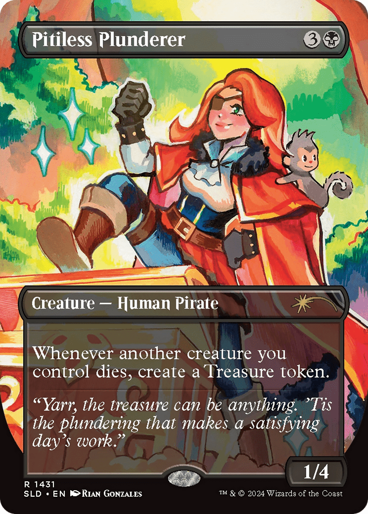 Pitiless Plunderer [Secret Lair Drop Series] MTG Single Magic: The Gathering  | Multizone: Comics And Games