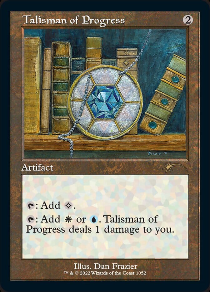 Talisman of Progress (Foil Etched) [Secret Lair Drop Series] MTG Single Magic: The Gathering  | Multizone: Comics And Games