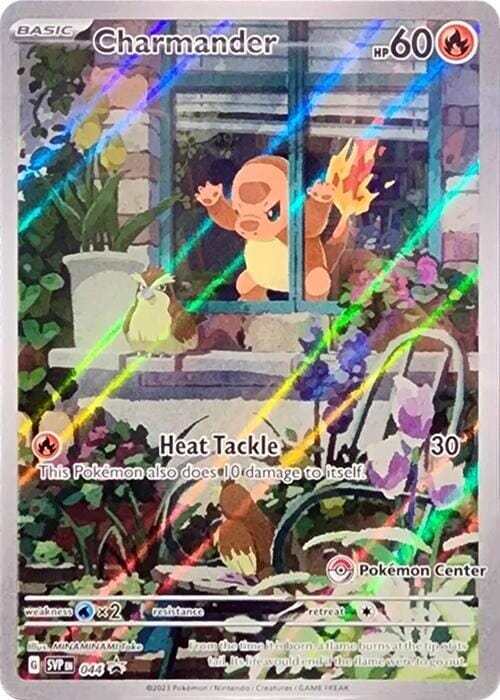Charmander (044) (Pokemon Center Exclusive) [Scarlet & Violet: Black Star Promos] Pokemon Single Pokémon  | Multizone: Comics And Games