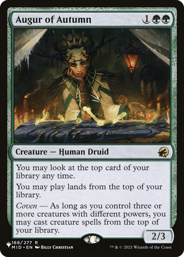 Augur of Autumn [The List] MTG Single Magic: The Gathering  | Multizone: Comics And Games