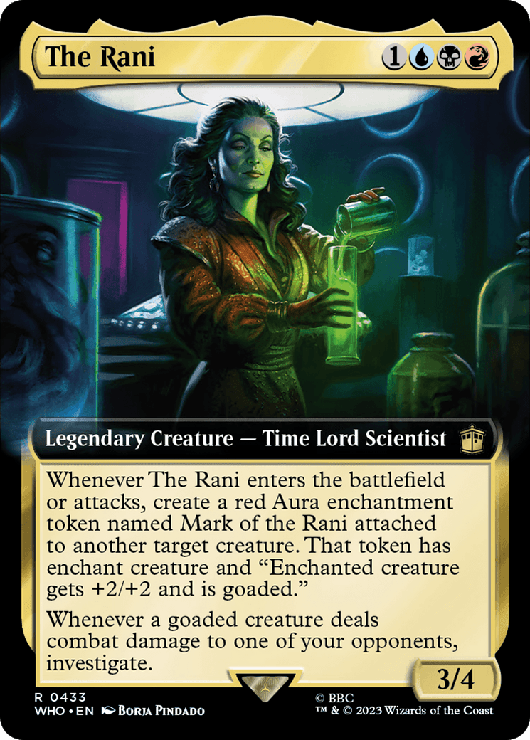 The Rani (Extended Art) [Doctor Who] MTG Single Magic: The Gathering  | Multizone: Comics And Games