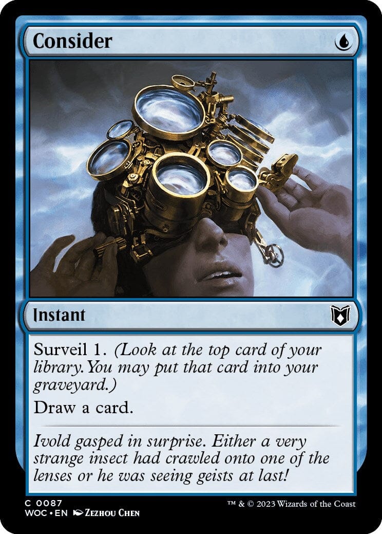 Consider [Wilds of Eldraine Commander] MTG Single Magic: The Gathering  | Multizone: Comics And Games