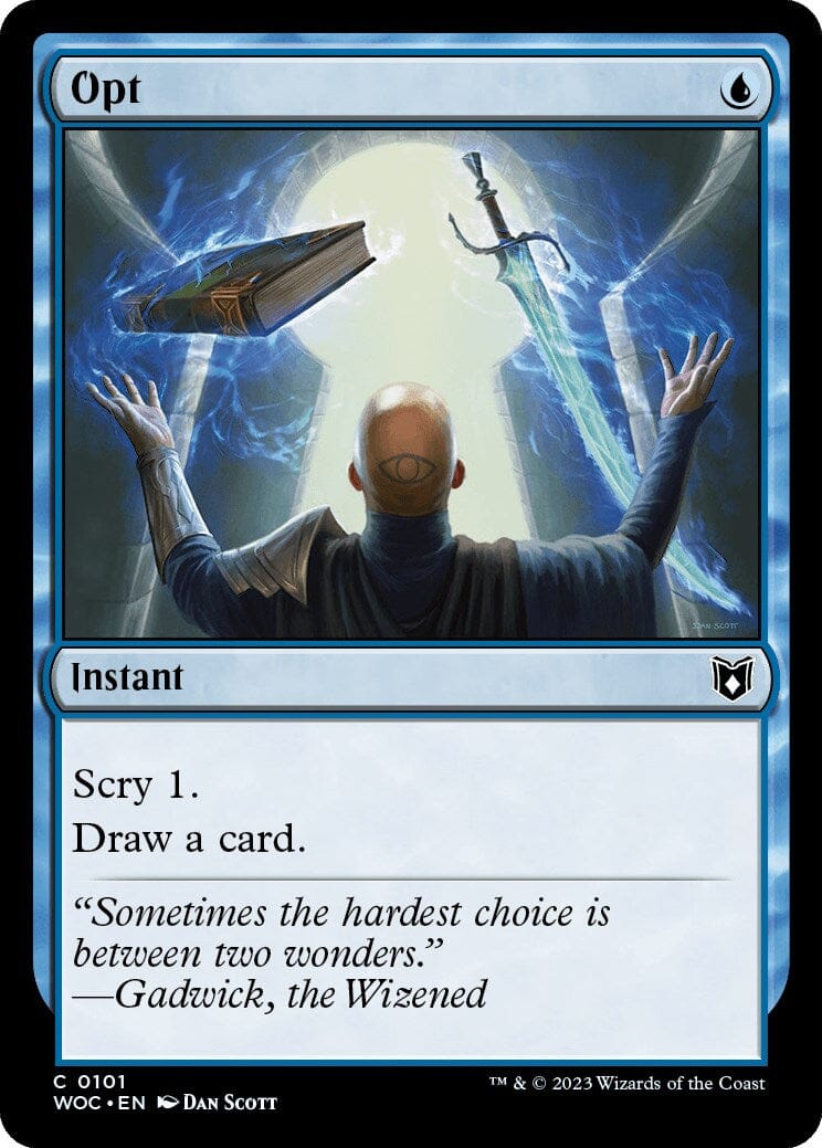 Opt [Wilds of Eldraine Commander] MTG Single Magic: The Gathering  | Multizone: Comics And Games