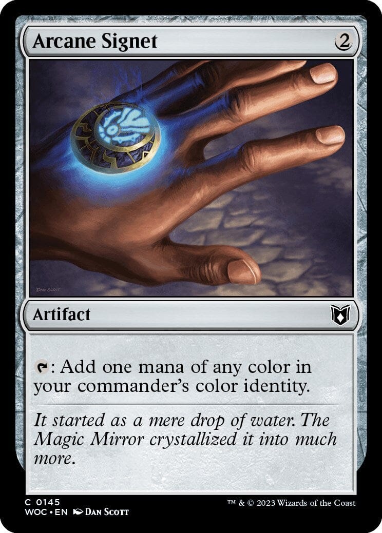 Arcane Signet [Wilds of Eldraine Commander] MTG Single Magic: The Gathering  | Multizone: Comics And Games