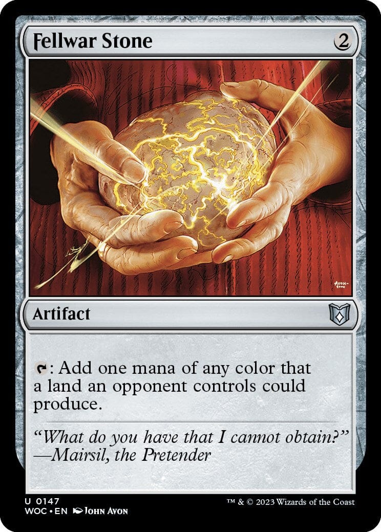 Fellwar Stone [Wilds of Eldraine Commander] MTG Single Magic: The Gathering  | Multizone: Comics And Games
