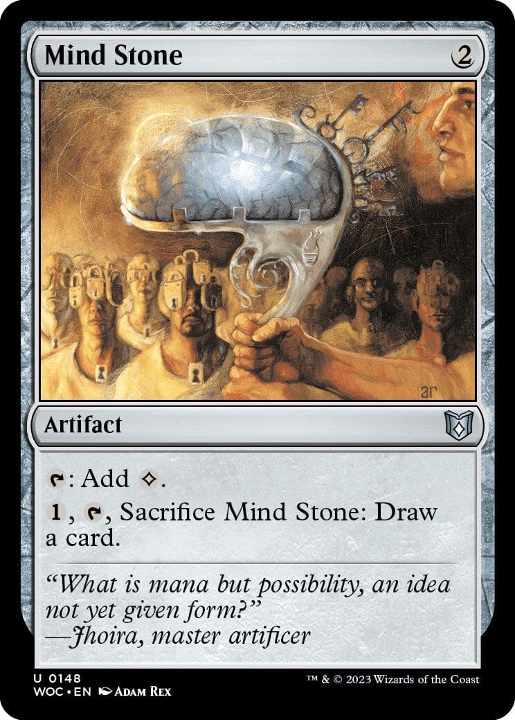 Mind Stone [Wilds of Eldraine Commander] MTG Single Magic: The Gathering  | Multizone: Comics And Games
