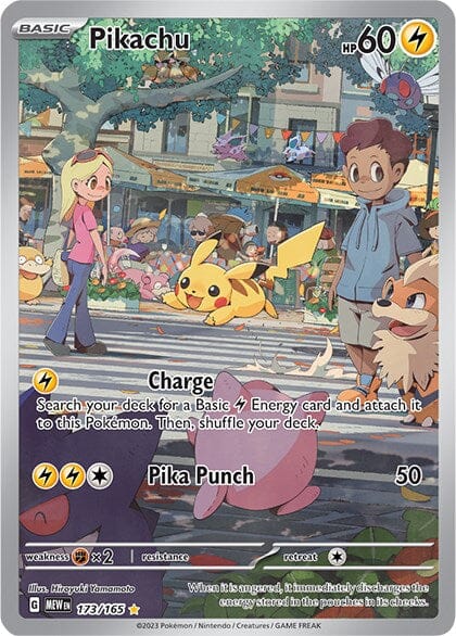 Pikachu (173/165) [Scarlet & Violet 151] Pokemon Single Pokémon  | Multizone: Comics And Games