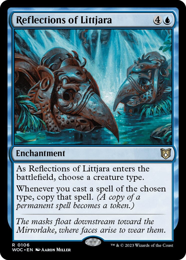 Reflections of Littjara [Wilds of Eldraine Commander] MTG Single Magic: The Gathering  | Multizone: Comics And Games