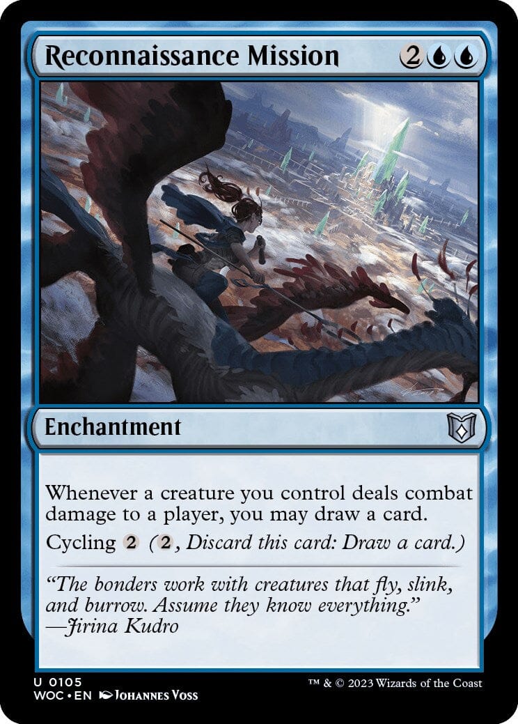 Reconnaissance Mission [Wilds of Eldraine Commander] MTG Single Magic: The Gathering  | Multizone: Comics And Games