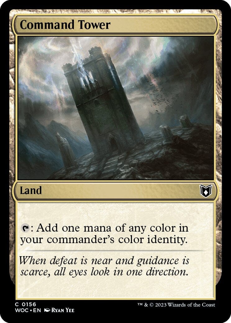 Command Tower [Wilds of Eldraine Commander] MTG Single Magic: The Gathering  | Multizone: Comics And Games