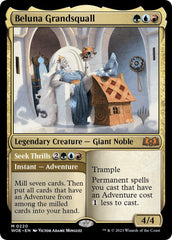 Beluna Grandsquall // Seek Thrills(Promo Pack) [Wilds of Eldraine Promos] MTG Single Magic: The Gathering  | Multizone: Comics And Games