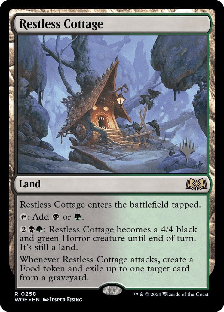Restless Cottage (Promo Pack) [Wilds of Eldraine Promos] MTG Single Magic: The Gathering  | Multizone: Comics And Games