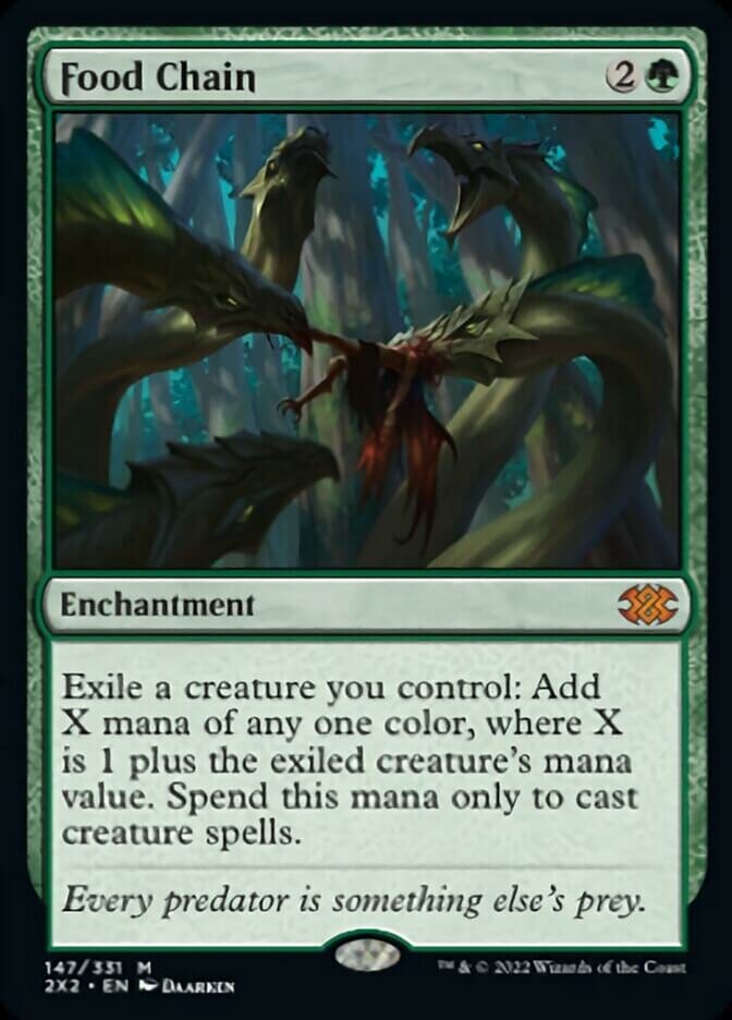 Food Chain [Double Masters 2022] MTG Single Magic: The Gathering  | Multizone: Comics And Games