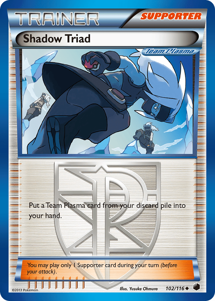 Shadow Triad (102/116) [Black & White: Plasma Freeze] Pokemon Single Pokémon  | Multizone: Comics And Games