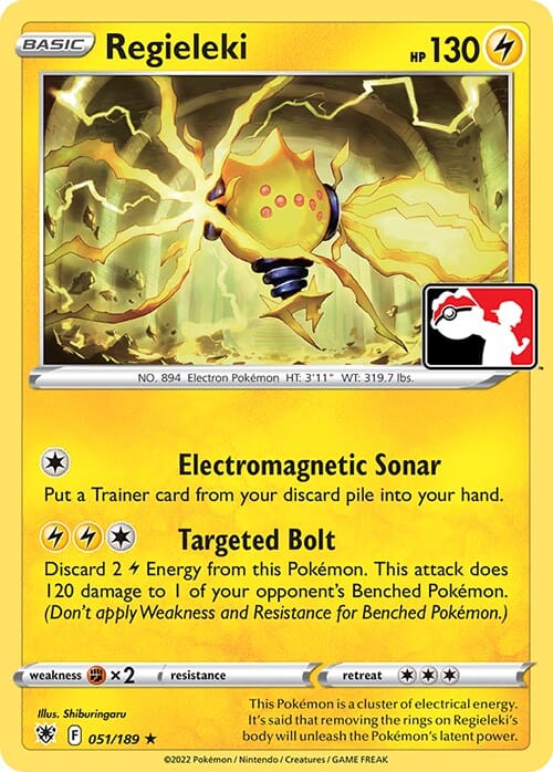 Regieleki (051/189) [Prize Pack Series Three] Pokemon Single Pokémon  | Multizone: Comics And Games