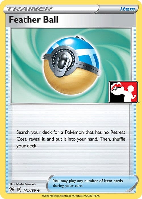 Feather Ball (141/189) [Prize Pack Series Three] Pokemon Single Pokémon  | Multizone: Comics And Games