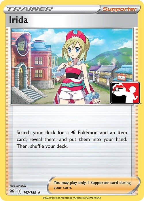 Irida (147/189) [Prize Pack Series Three] Pokemon Single Pokémon  | Multizone: Comics And Games