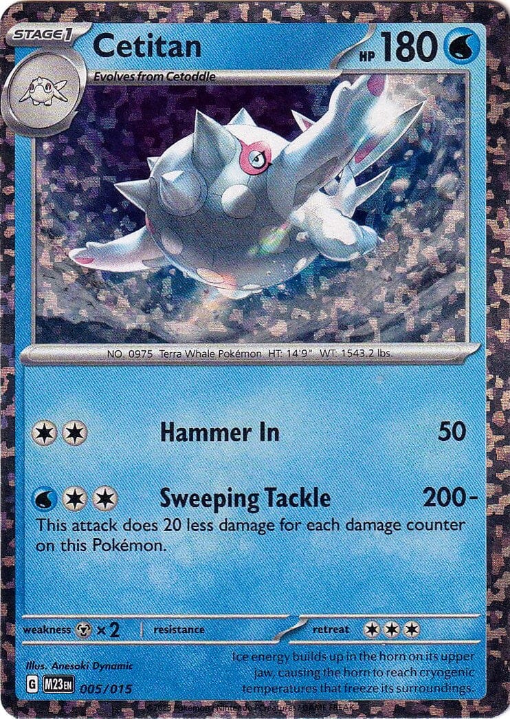 Cetitan (005/015) [McDonald's Promos: 2023 Collection] Pokemon Single Pokémon  | Multizone: Comics And Games
