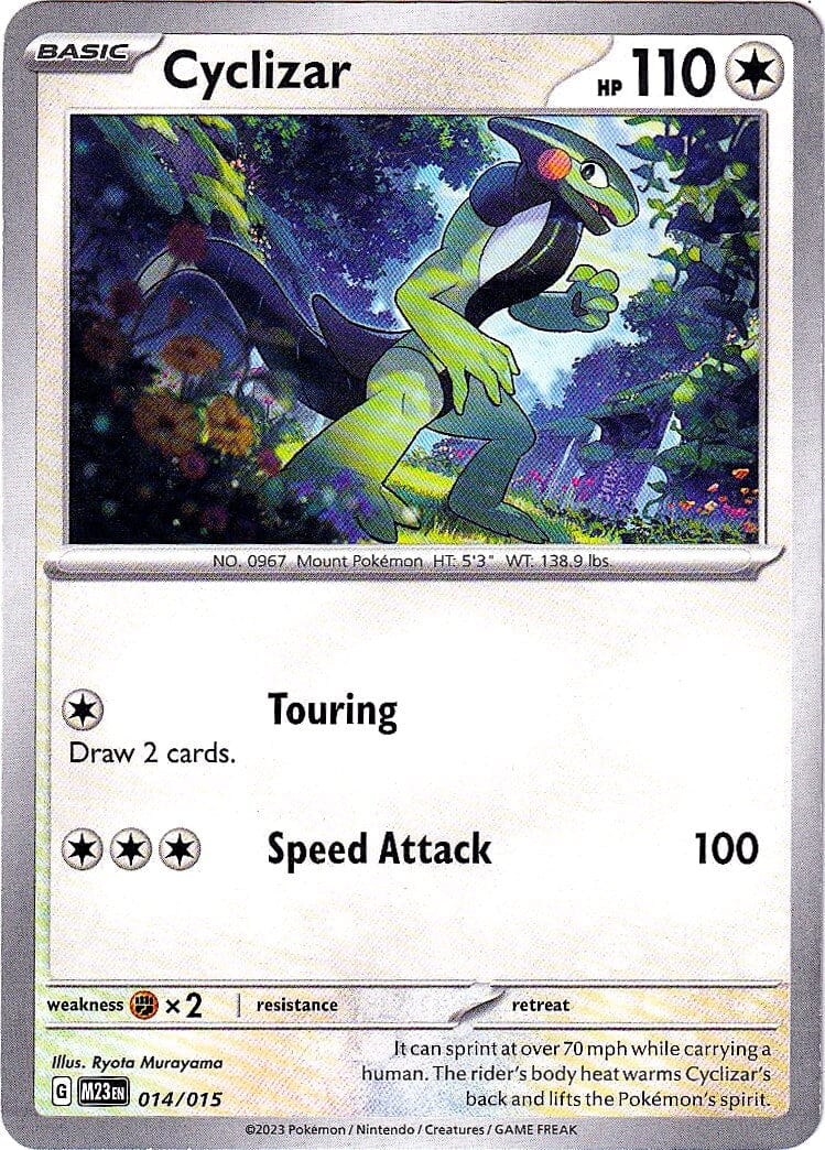 Cyclizar (014/015) [McDonald's Promos: 2023 Collection] Pokemon Single Pokémon  | Multizone: Comics And Games