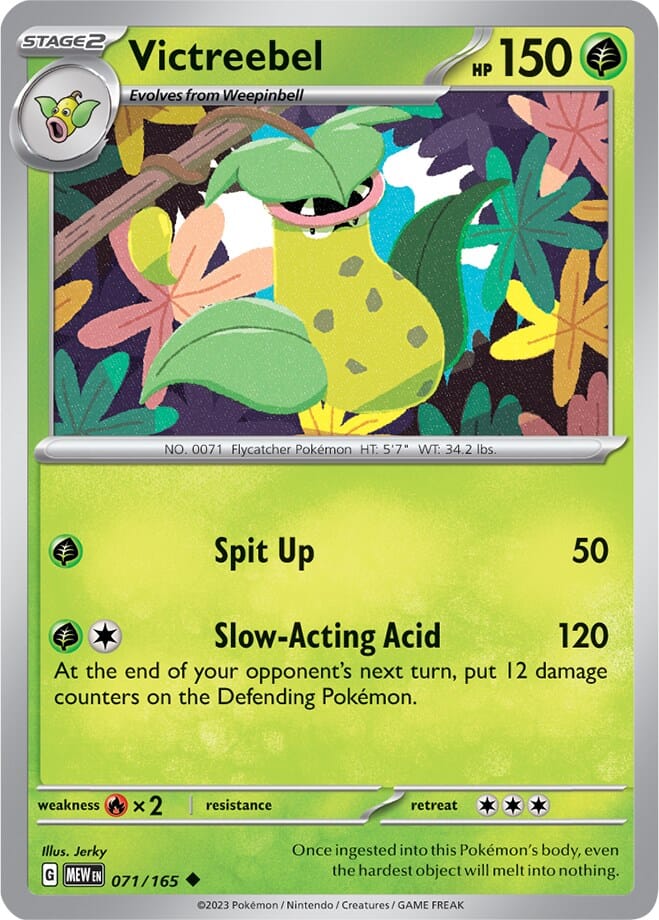 Victreebel (071/165) [Scarlet & Violet 151] Pokemon Single Pokémon  | Multizone: Comics And Games