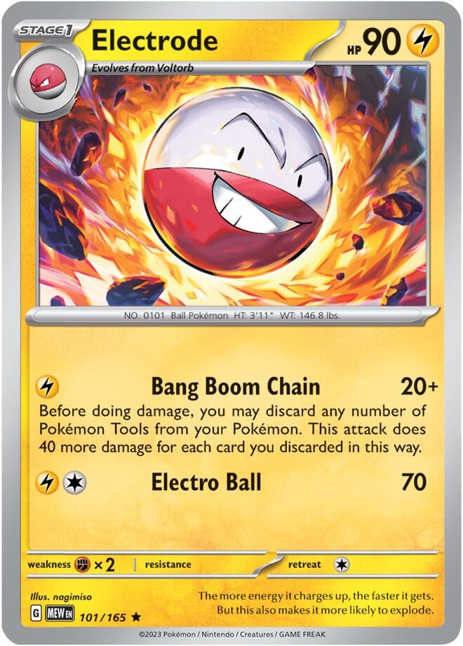 Electrode (101/165) [Scarlet & Violet 151] Pokemon Single Pokémon  | Multizone: Comics And Games