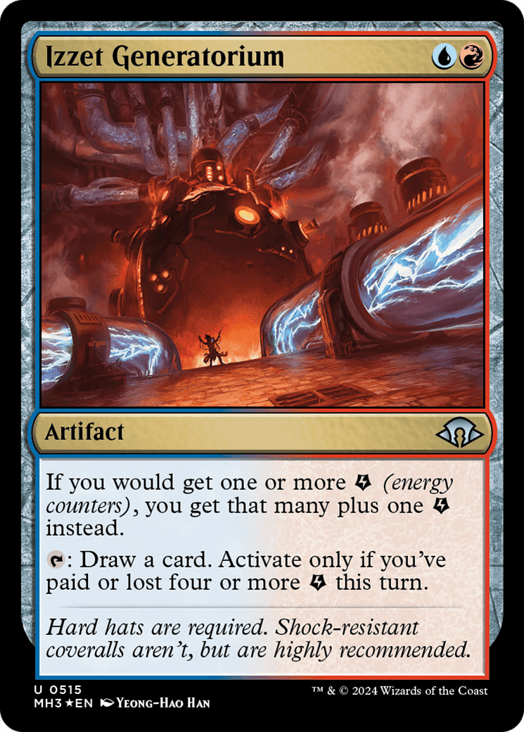 Izzet Generatorium (Ripple Foil) [Modern Horizons 3] MTG Single Magic: The Gathering  | Multizone: Comics And Games