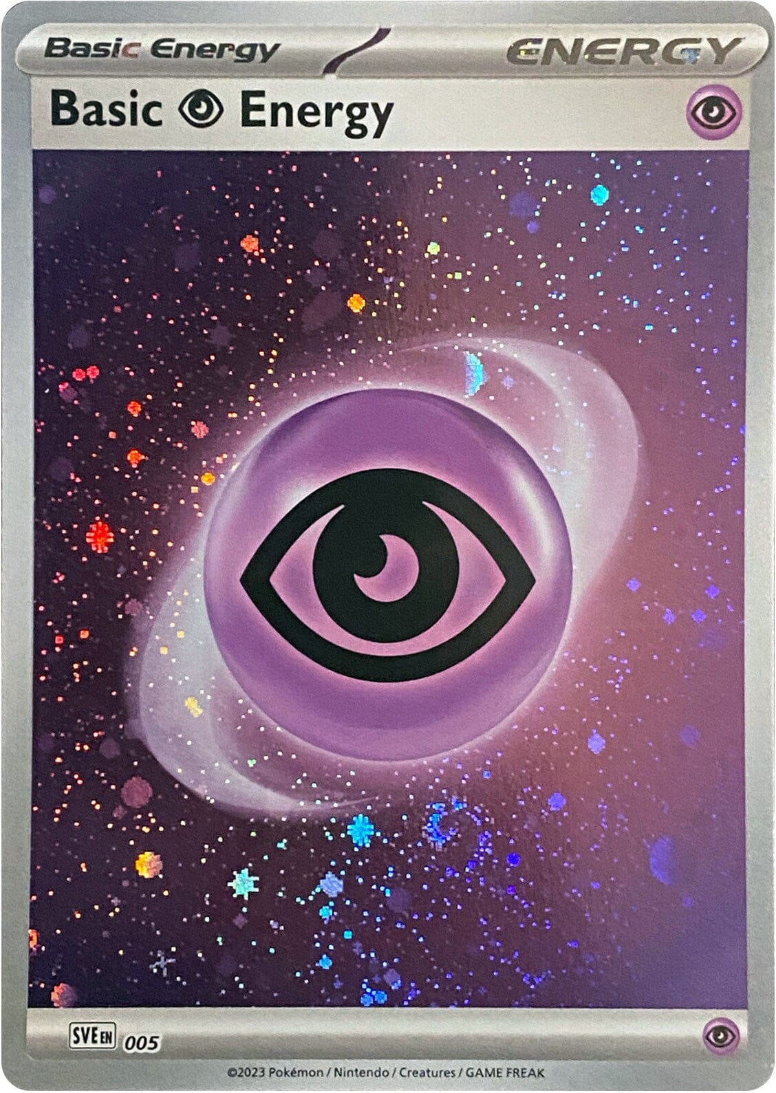 Basic Psychic Energy (005) (Cosmos Holo) [Scarlet & Violet: Base Set] Pokemon Single Pokémon  | Multizone: Comics And Games