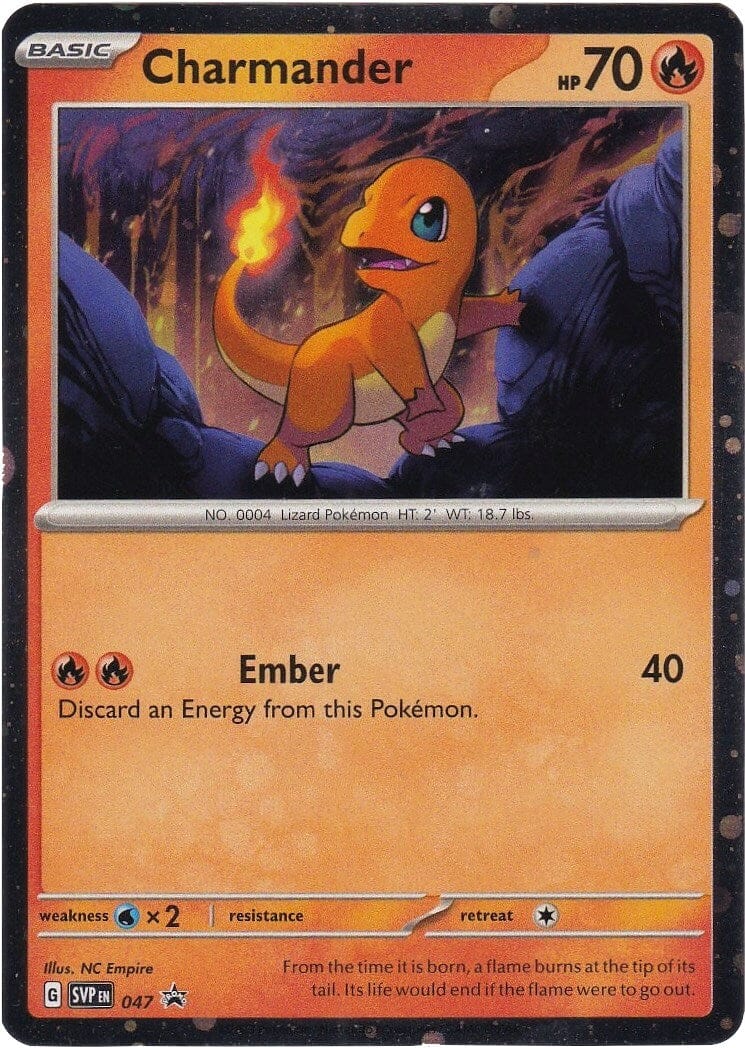 Charmander (047) (Cosmos Holo) [Scarlet & Violet: Black Star Promos] Pokemon Single Pokémon  | Multizone: Comics And Games