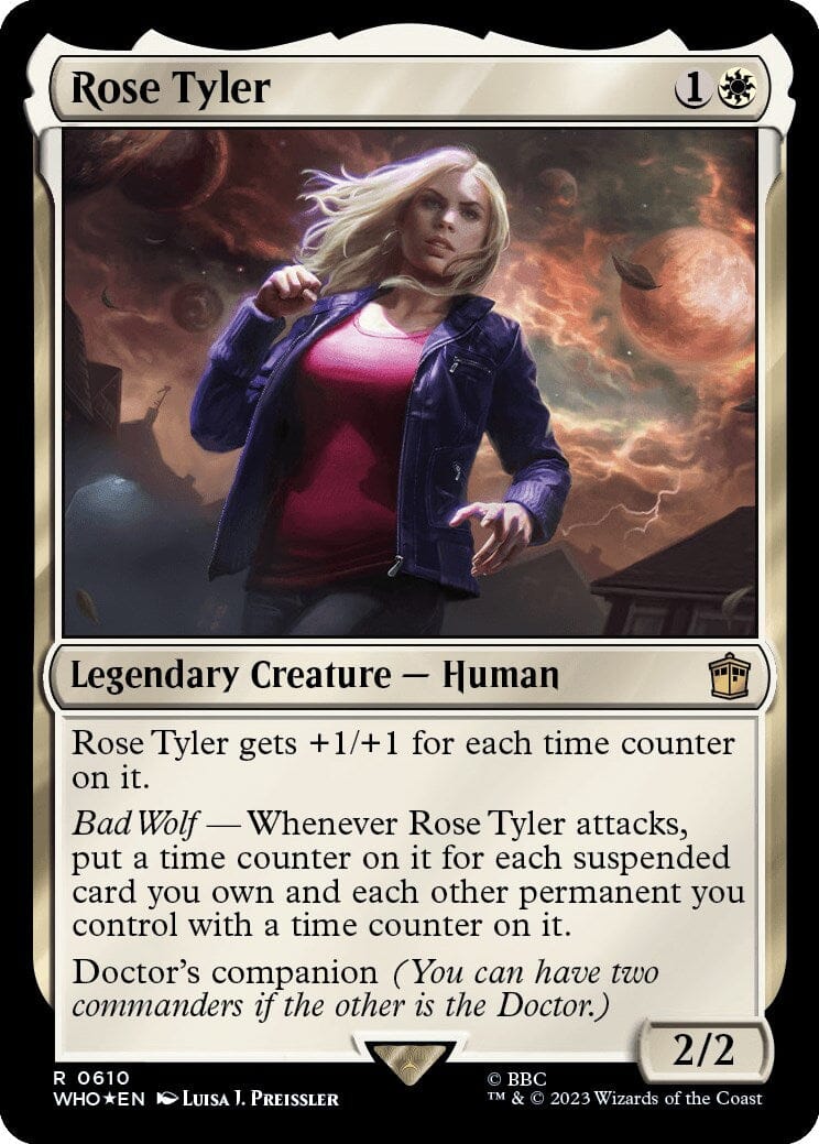 Rose Tyler (Surge Foil) [Doctor Who] MTG Single Magic: The Gathering  | Multizone: Comics And Games