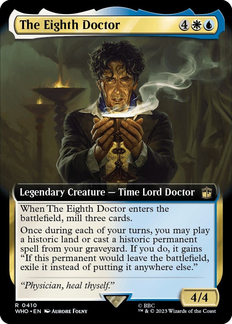The Eighth Doctor (Extended Art) [Doctor Who] MTG Single Magic: The Gathering  | Multizone: Comics And Games