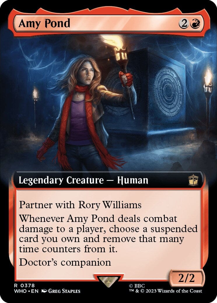 Amy Pond (Extended Art) [Doctor Who] MTG Single Magic: The Gathering  | Multizone: Comics And Games