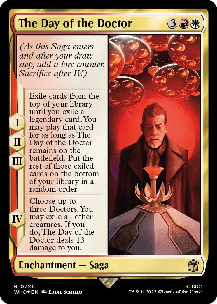 The Day of the Doctor (Surge Foil) [Doctor Who] MTG Single Magic: The Gathering  | Multizone: Comics And Games