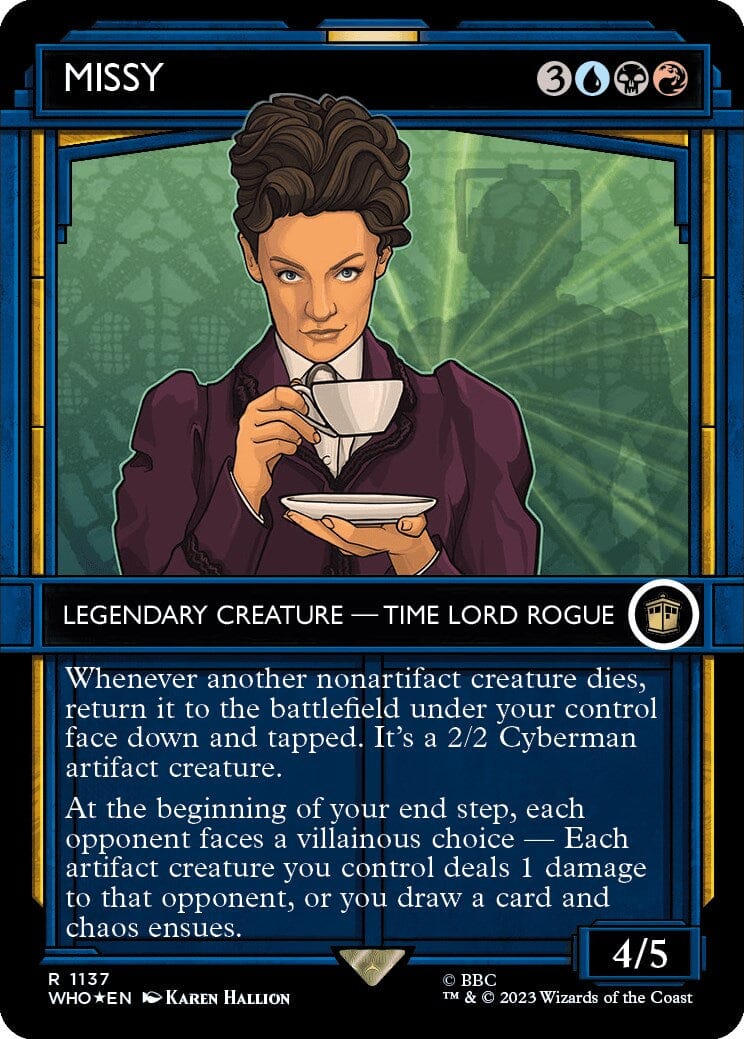 Missy (Showcase) (Surge Foil) [Doctor Who] MTG Single Magic: The Gathering  | Multizone: Comics And Games