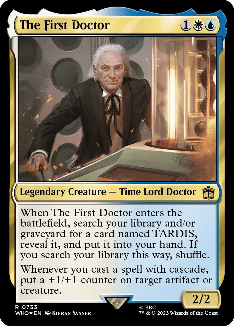 The First Doctor (Surge Foil) [Doctor Who] | Multizone: Comics And Games