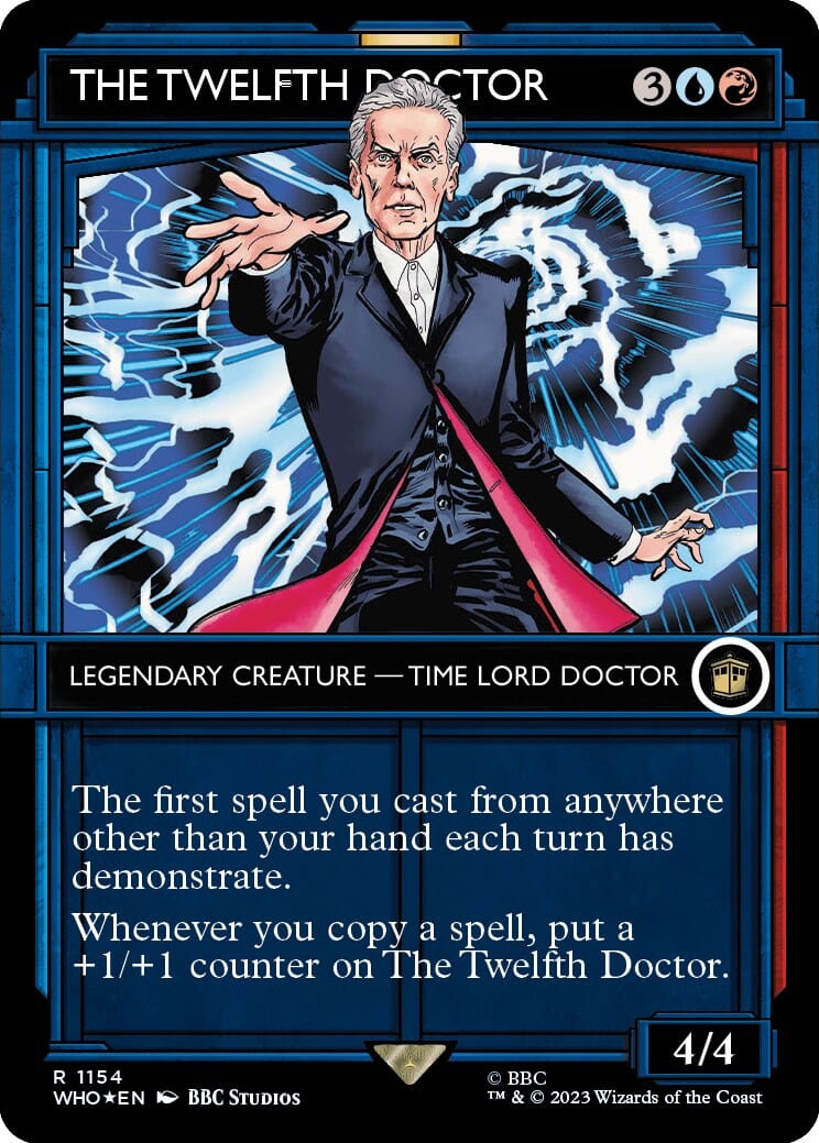 The Twelfth Doctor (Showcase) (Surge Foil) [Doctor Who] MTG Single Magic: The Gathering  | Multizone: Comics And Games