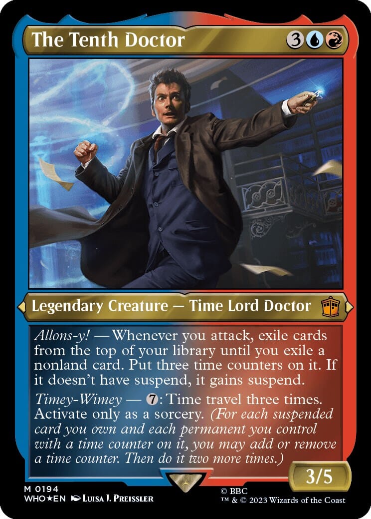 The Tenth Doctor (Display Commander) [Doctor Who] MTG Single Magic: The Gathering  | Multizone: Comics And Games