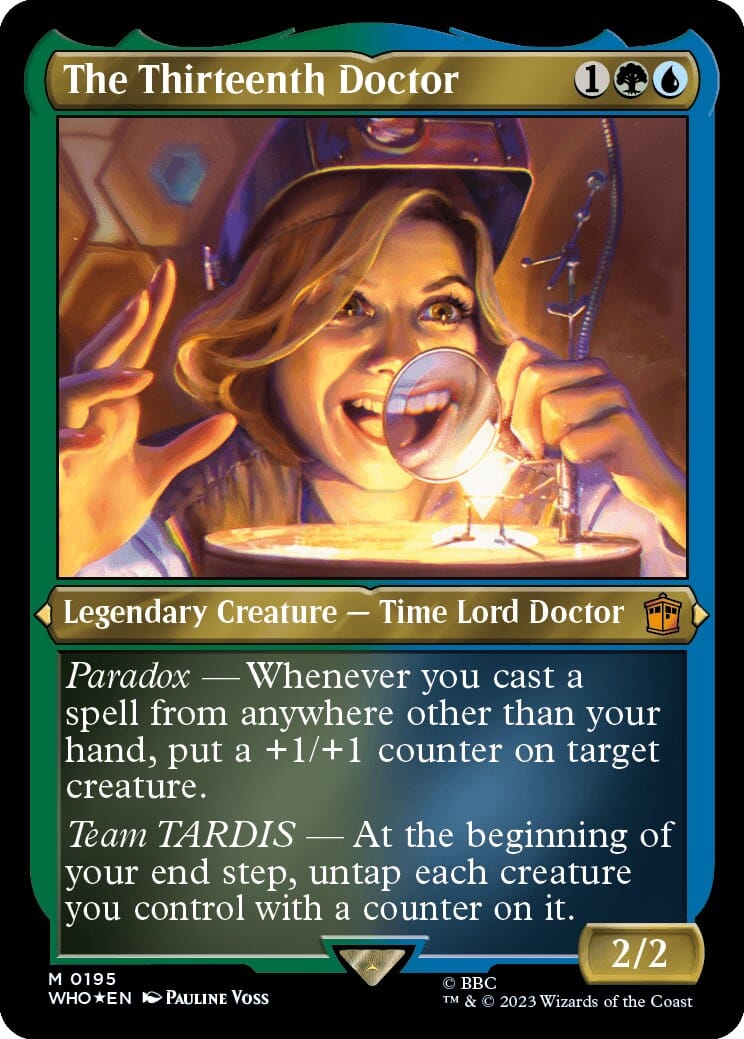 The Thirteenth Doctor (Display Commander) [Doctor Who] MTG Single Magic: The Gathering  | Multizone: Comics And Games