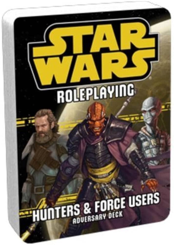 Star Wars Roleplaying: Hunters & force users adversary deck Multizone: Comics And Games  | Multizone: Comics And Games