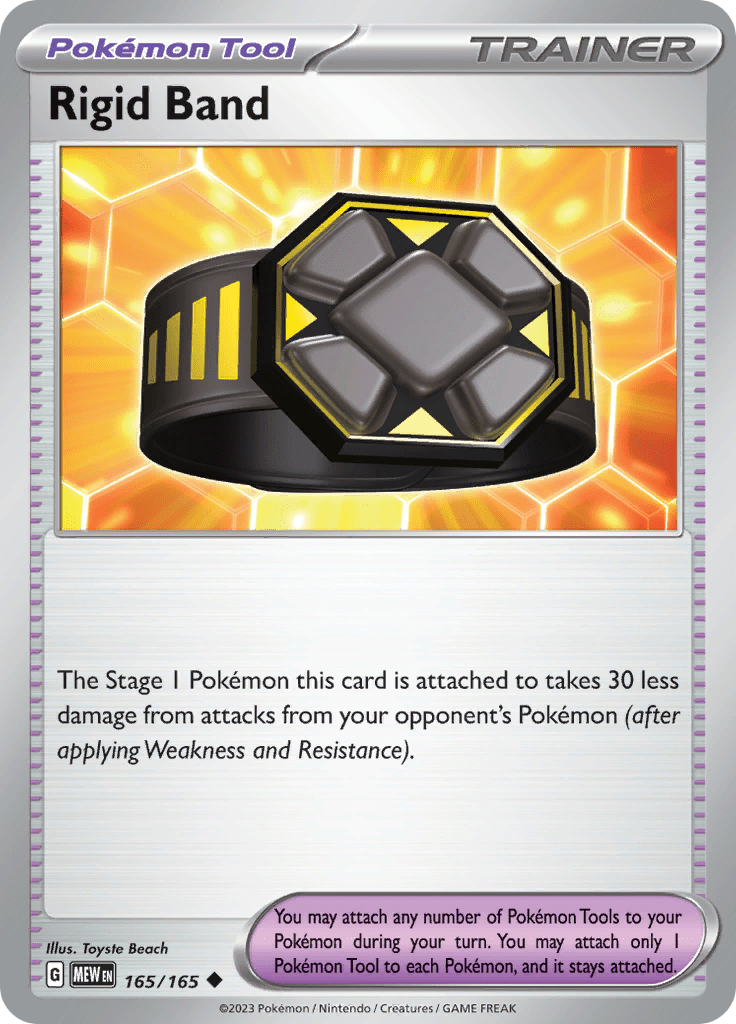 Rigid Band (165/165) [Scarlet & Violet 151] Pokemon Single Pokémon  | Multizone: Comics And Games