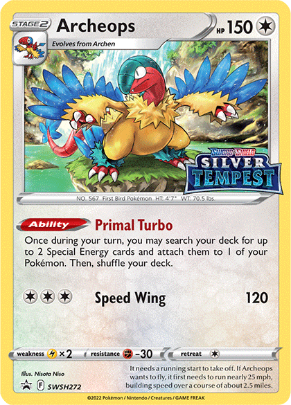 Archeops (SWSH272) (Prerelease) [Sword & Shield: Black Star Promos] Pokemon Single Pokémon  | Multizone: Comics And Games