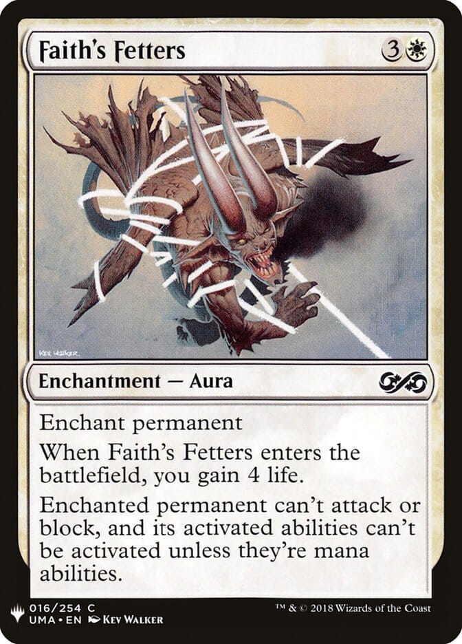 Faith's Fetters [Mystery Booster] MTG Single Magic: The Gathering  | Multizone: Comics And Games