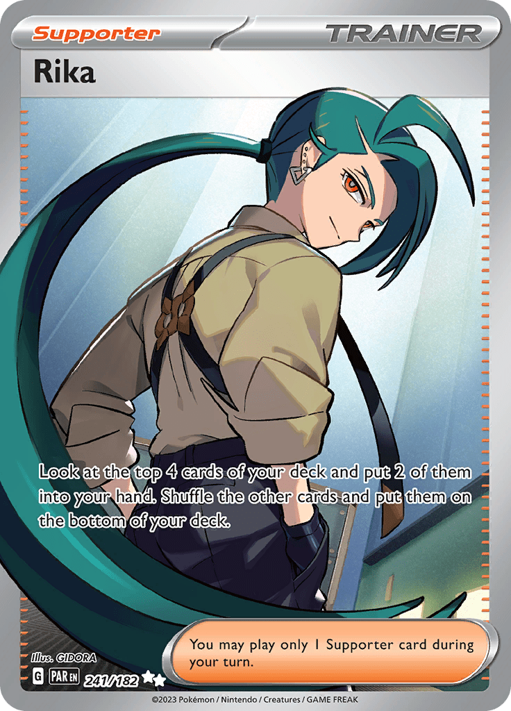 Rika (241/182) [Scarlet & Violet: Paradox Rift] Pokemon Single Pokémon  | Multizone: Comics And Games