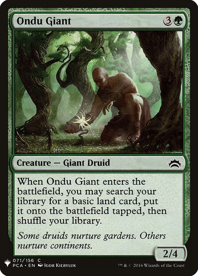Ondu Giant [Mystery Booster] MTG Single Magic: The Gathering  | Multizone: Comics And Games