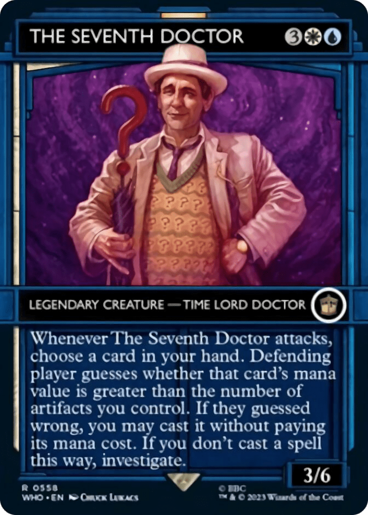 The Seventh Doctor (Showcase) [Doctor Who] MTG Single Magic: The Gathering  | Multizone: Comics And Games