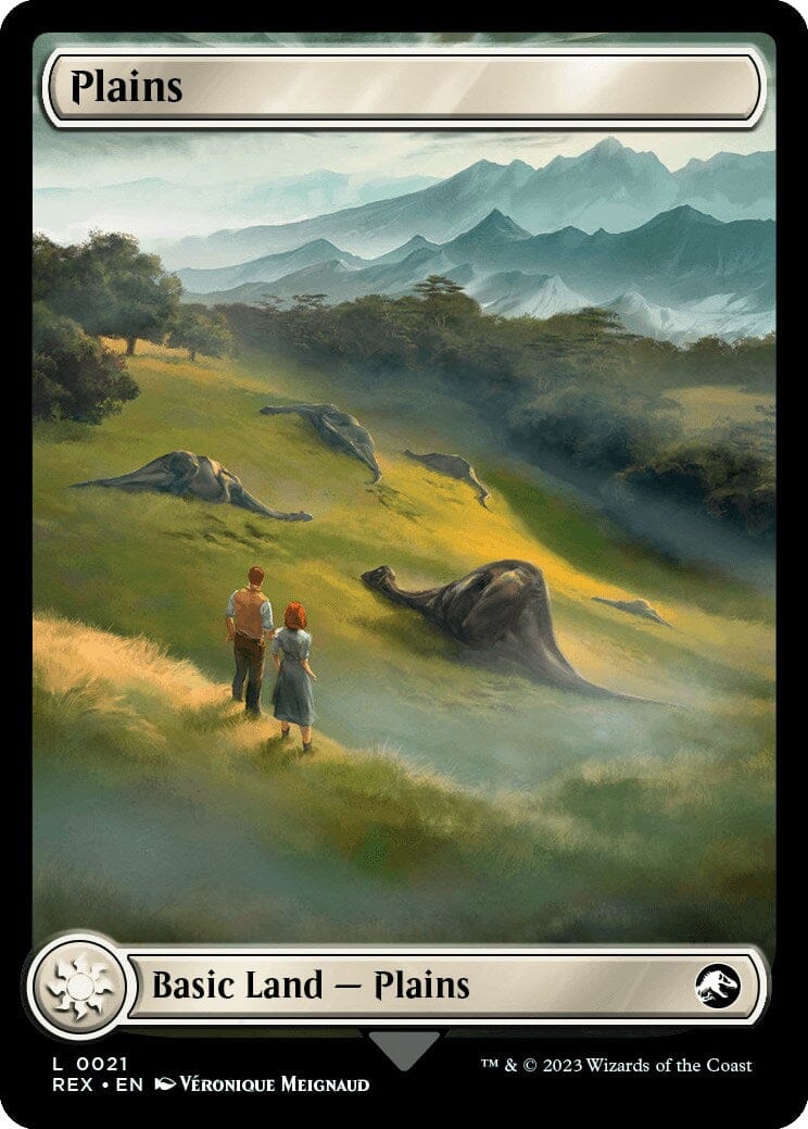 Plains // Plains [Jurassic World Collection] MTG Single Magic: The Gathering  | Multizone: Comics And Games