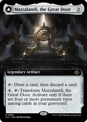 Matzalantli, the Great Door // The Core (Extended Art) [The Lost Caverns of Ixalan] MTG Single Magic: The Gathering  | Multizone: Comics And Games