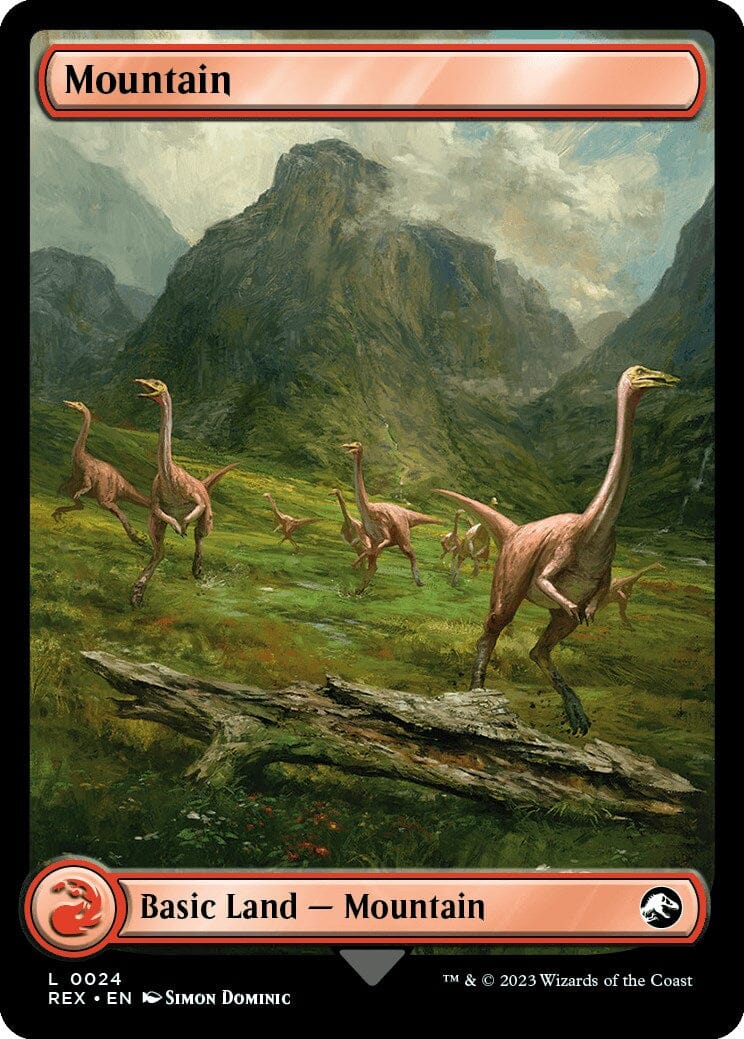 Mountain // Mountain [Jurassic World Collection] MTG Single Magic: The Gathering  | Multizone: Comics And Games
